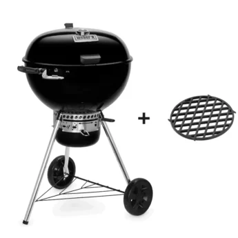 Barbacoa de carbó Weber Master-Touch Premium 57 cm amb graella per marcar la carn