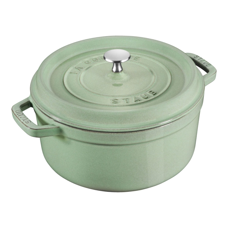 Cocotte Hierro Fundido Staub Redonda Salvia