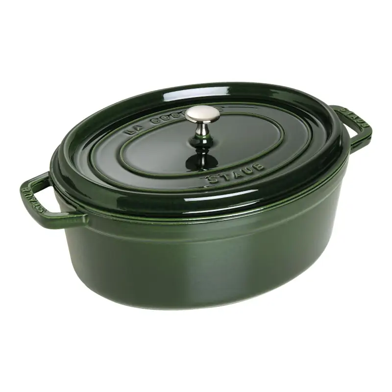 Cocotte oval Staub Albahaca