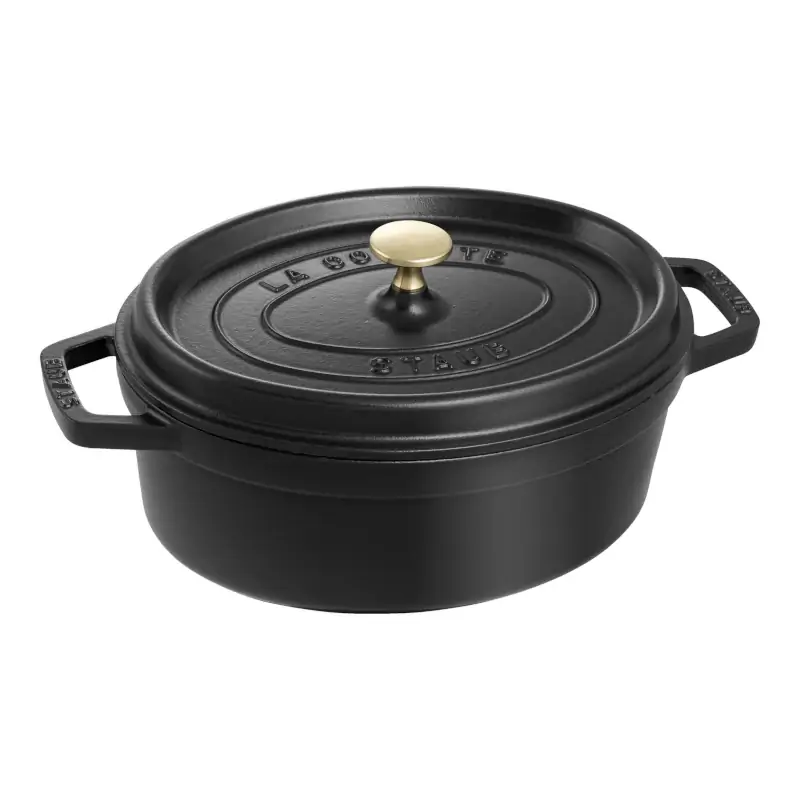 Cocotte Hierro fundido Staub Ovalada Negra