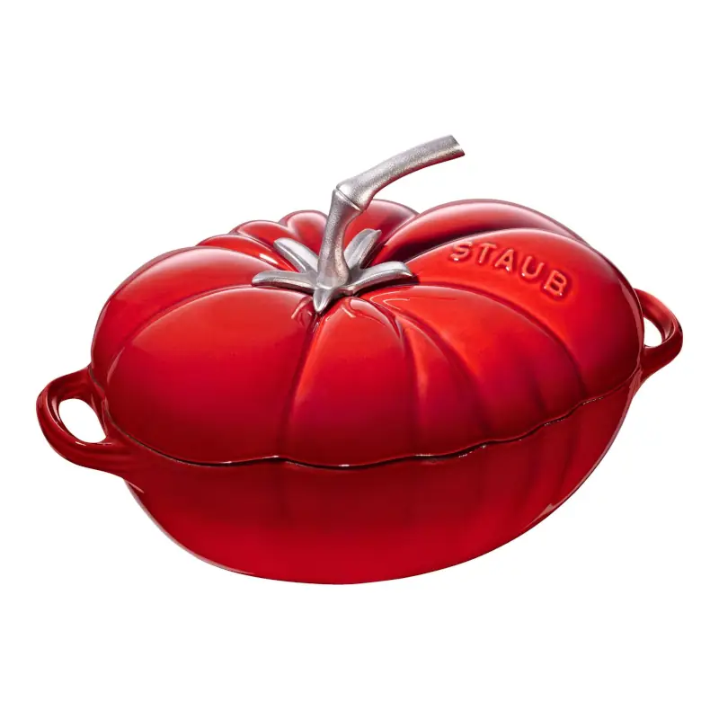Cocotte tomate Staub 25 cm rojo cereza