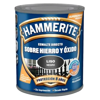 Esmalte Directo Oxido Hammerite Liso Brillante