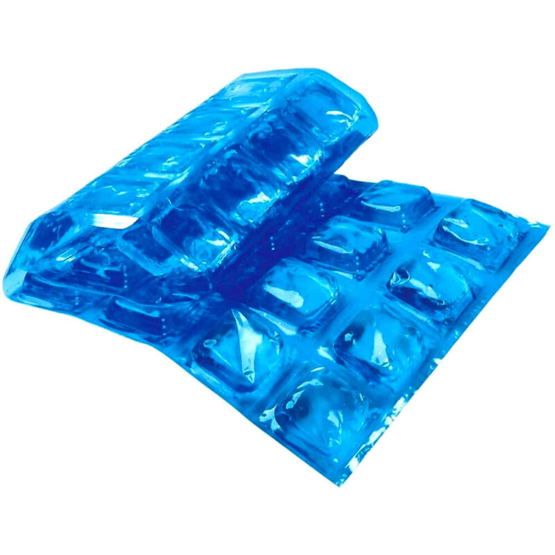 Acumulador de nevera frío flexible de gel