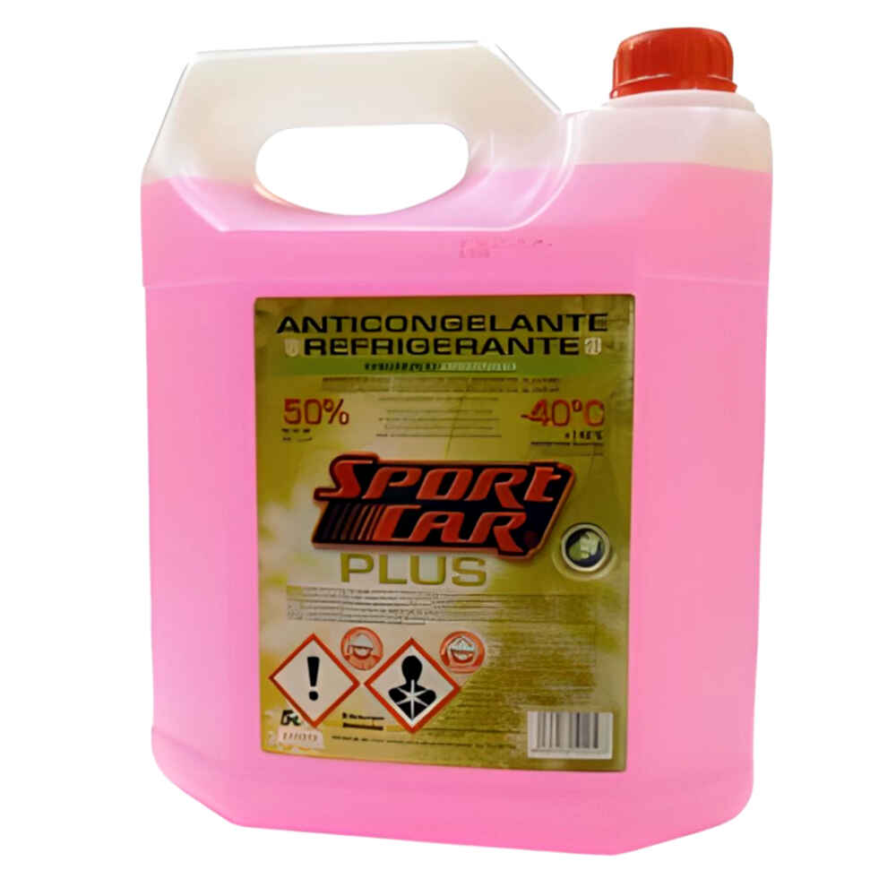 Líquido limpiaparabrisas 5 litros sin metanol Sport Car •