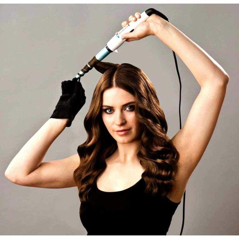 Arrissador de cabell cònic de ceràmica Shine Therapy de REMINGTON