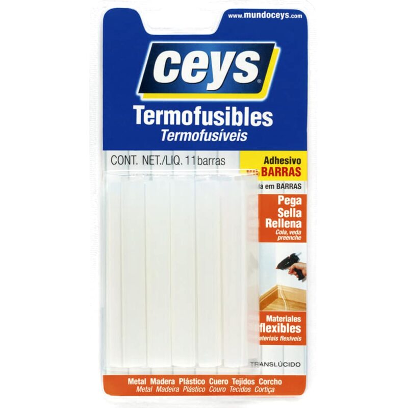Barres adhesives termofusibles cola CEYS