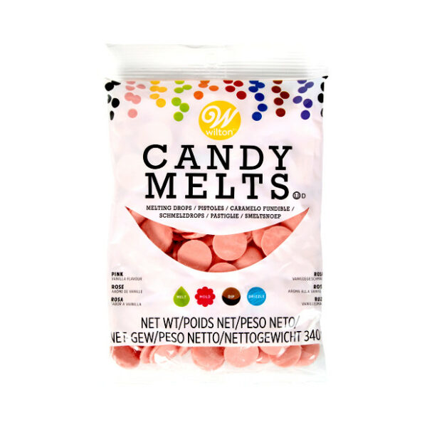 Candy Melts rosa Wilton