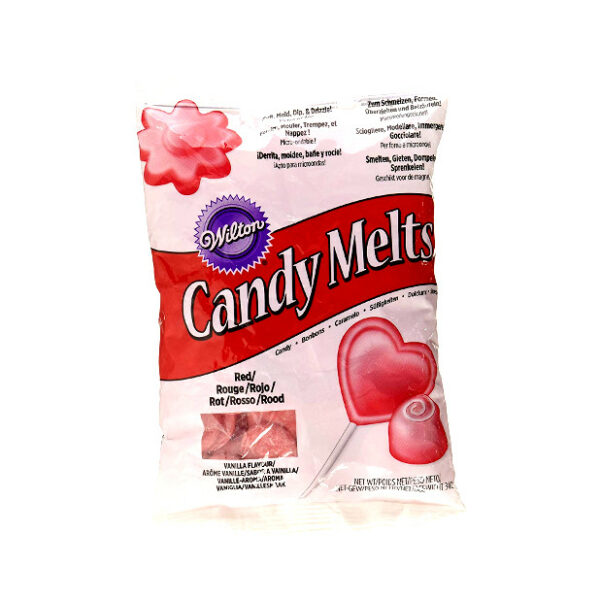 Candy Melts rojo Wilton