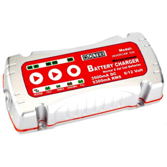 Cargador de batería Invercar 530 de 6 V -12 V
