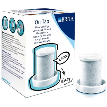 Cartucho filtrante Brita para el sistema On Tap de BRITA, para filtrar el cloro y la cal y tener agua limpia y pura