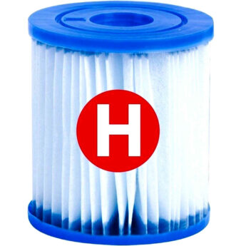 Cartutx filtratge de tipus H, manteniment de l'aigua de piscina