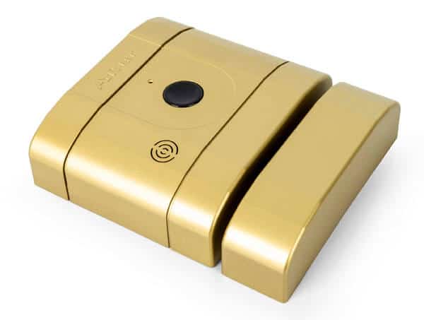 Cerradura electrónica  AYR INT-LOCK Pro, Bluetooth 5.0, 100 dB, 256 bit,  Blanco Mate