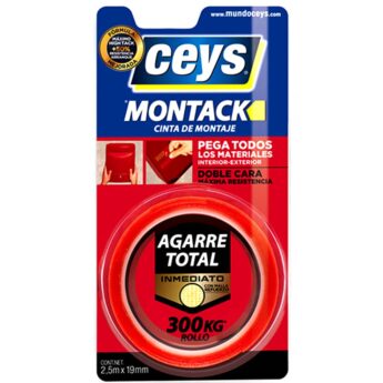 Cinta adhesiva Montack profesional CEYS