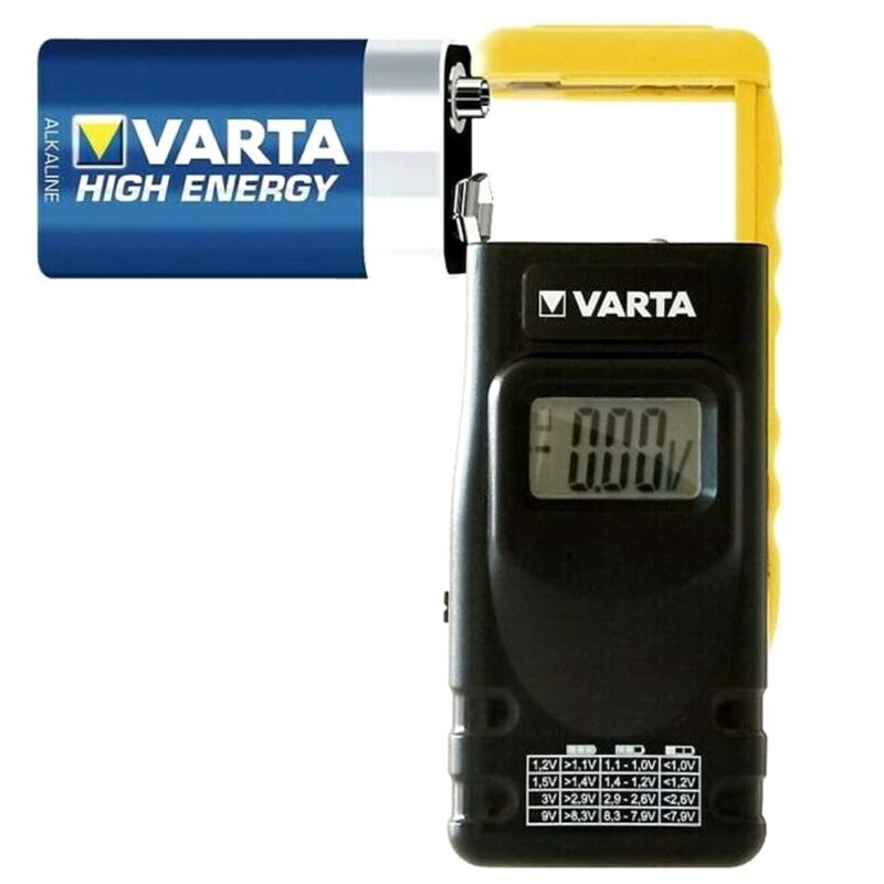 Comprovador de bateries VARTA per a piles
