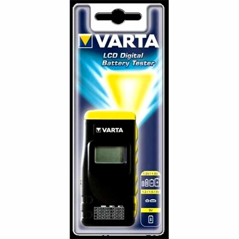 Comprovador de bateries VARTA per a piles