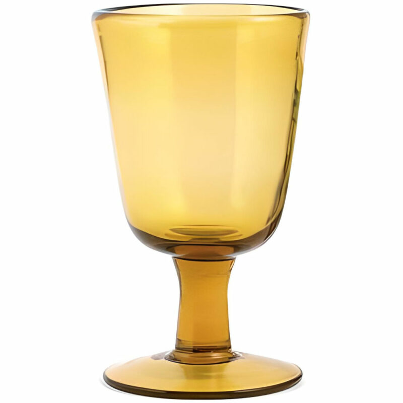 Copa de vidrio Saturno para agua y vino