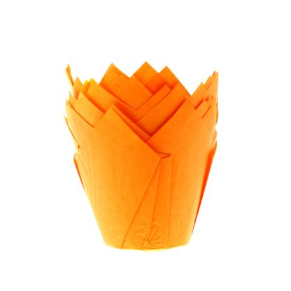 Càpsulas CupCakes Tulipán Naranja