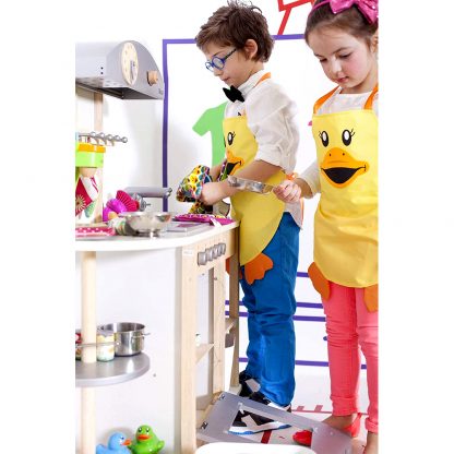 Delantal infantil de cocina con forma de pato Ducks CASA VIGAR