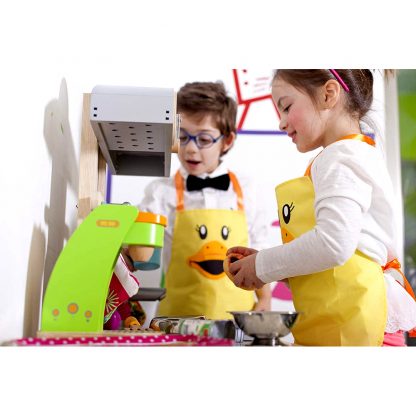 Delantal infantil de cocina con forma de pato Ducks CASA VIGAR