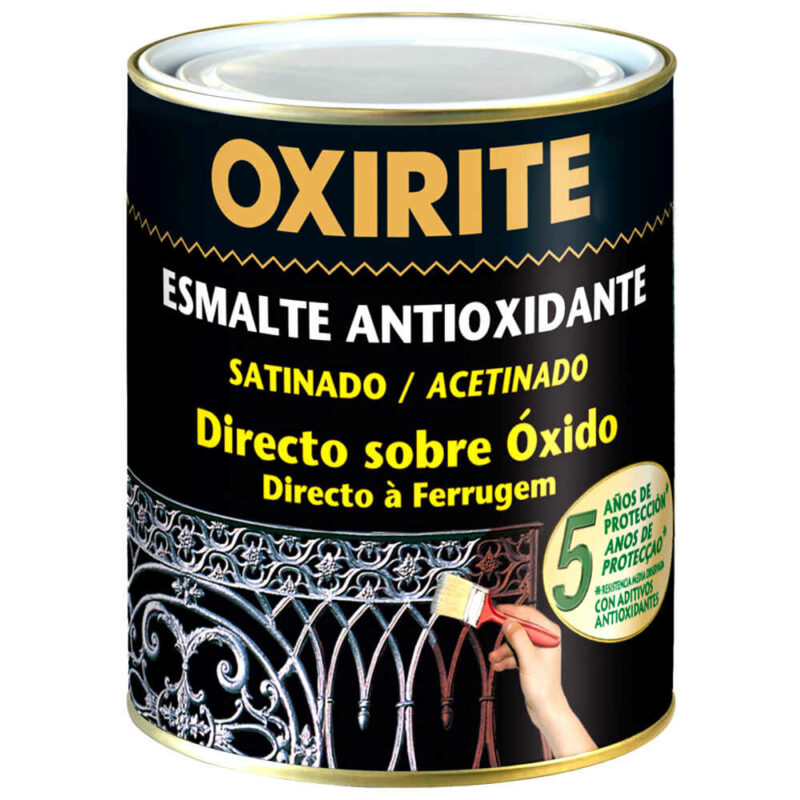 Esmalte directo para óxido sobre hierro y acero OXIRITE