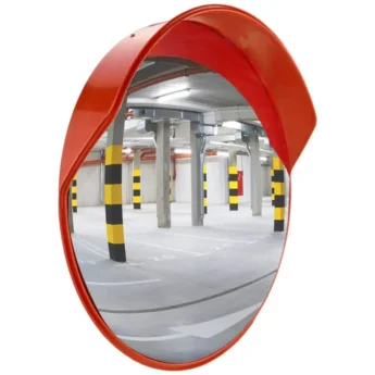 Mirall Convex per a Sortida de Vehicles Taronja Nivell
