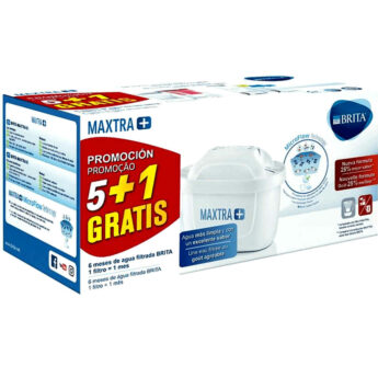 Filtros maxtra brita pack renove de 6 unidades para purificar agua