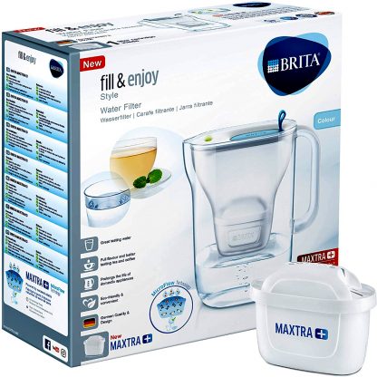 Gerra filtrant BRITA Style i filtres MAXTRA per a filtrar i purificar l'aigua, inverteix en salut