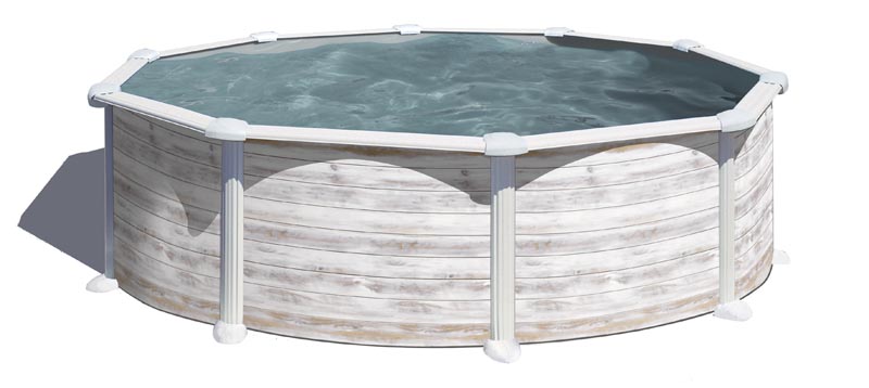 piscina desmontable de acero groenlandia redonda