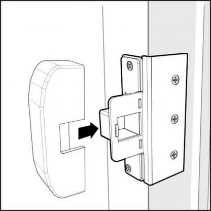 Kit de refuerzo cerrador para la cerradura de seguridad int-LOCK de AYR, protección en tu hogar
