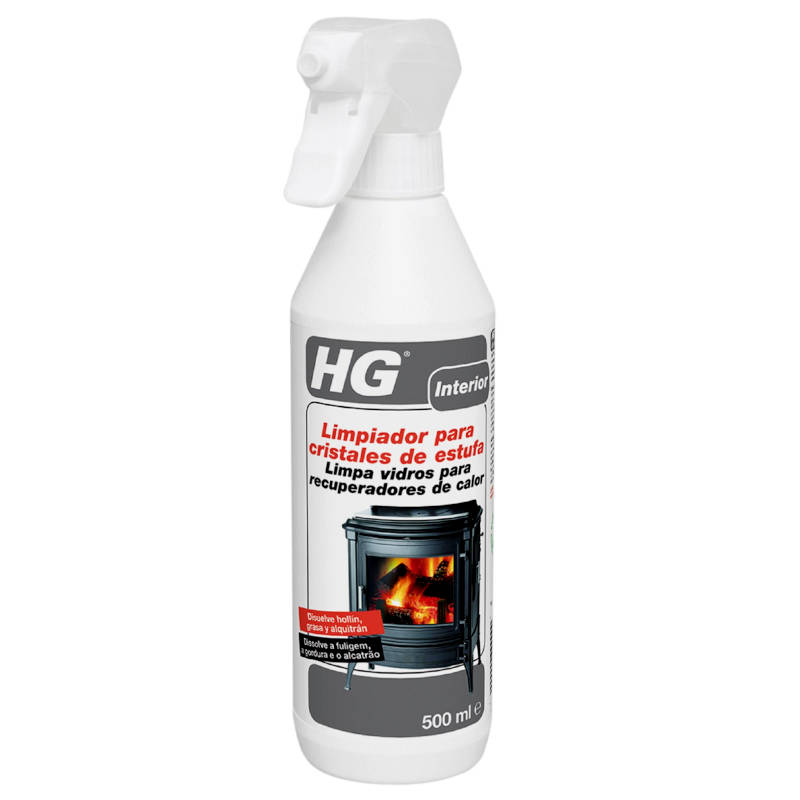 Limpiador para cristales de estufas 500 ml HG •