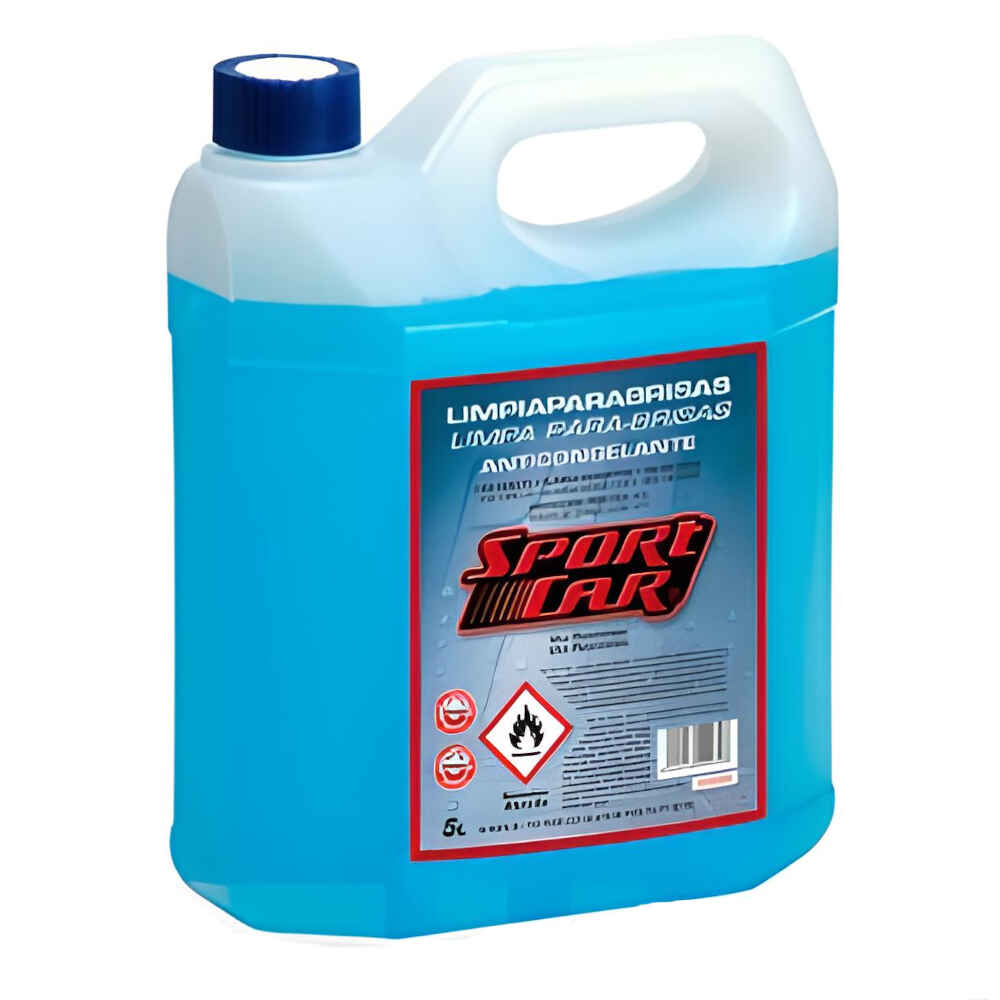 Líquido limpiaparabrisas 5 litros sin metanol Sport Car •