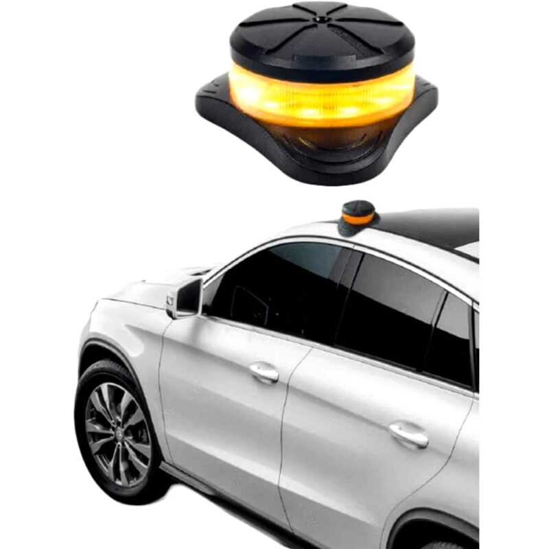 Balisa d''emergència homologada llum LED per a vehicles en carretera