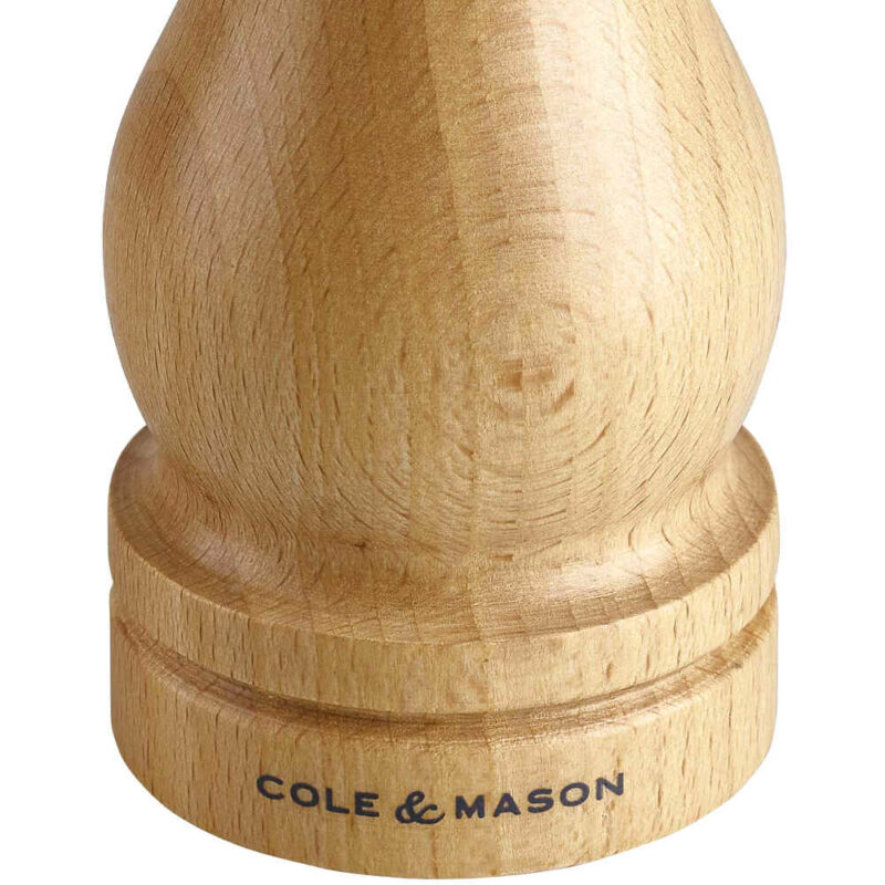 Molinillo de pimienta para cocina fabricado con madera de haya COLE&MASON