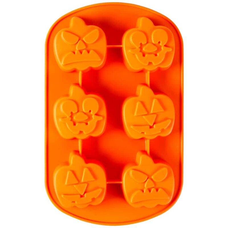 Molde repostería para mini calabazas de Halloween, crea galletas divertidas con WILTON