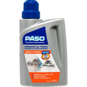 Limpiador de cal y óxido para baños y cocinas PASO