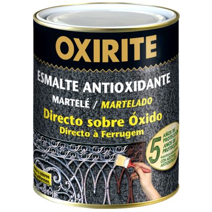 Esmalte protector antioxidante Oxirite Martelé para hierro y acero