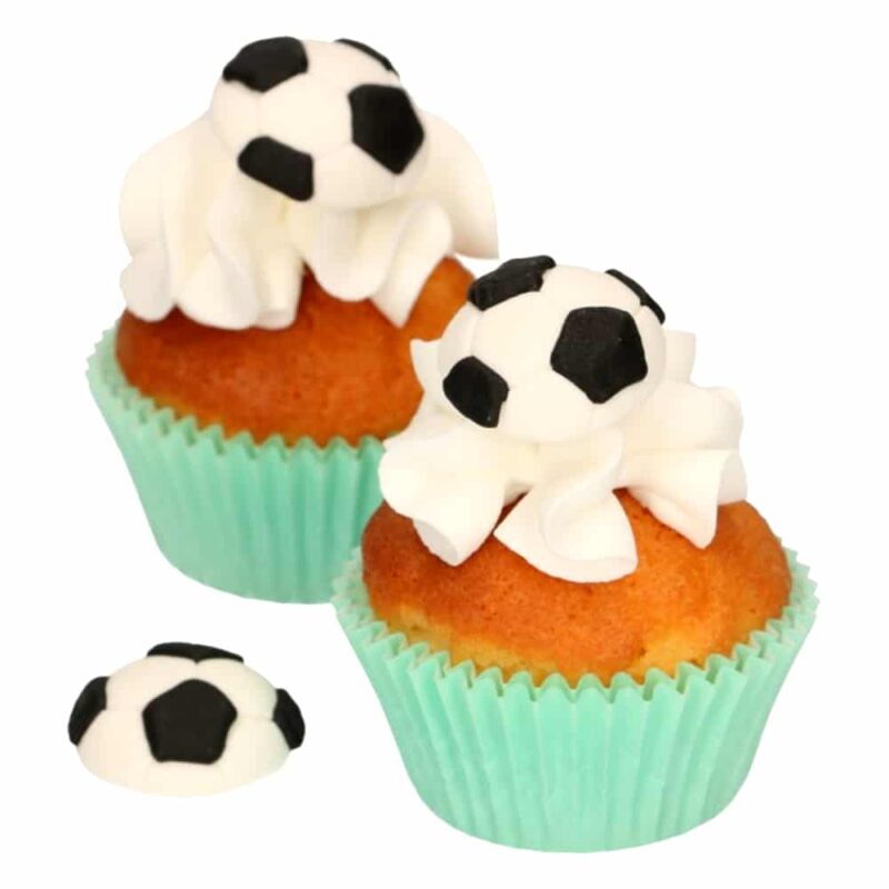 Pack decoración cupcakes futbol sucre FunCakes