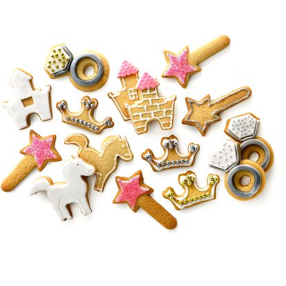 Pack tallador rebosteria per a galetes Cookie Princess Set per formes de princeses LÉKUÉ