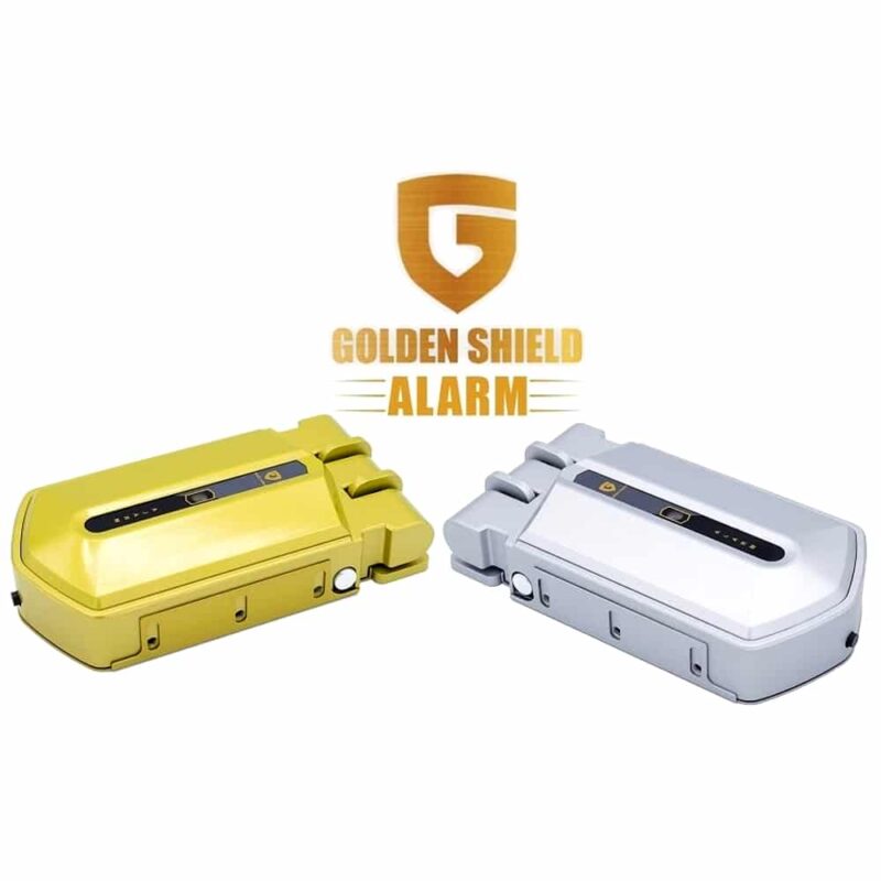 Cerradura electrónica de seguridad con alarma incorporada 95 dB 120 dB Golden shield alarm