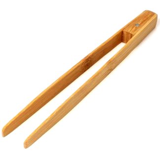 Pinzas de bambú multiuso para cocina, tostadora, comer sushi BALVI