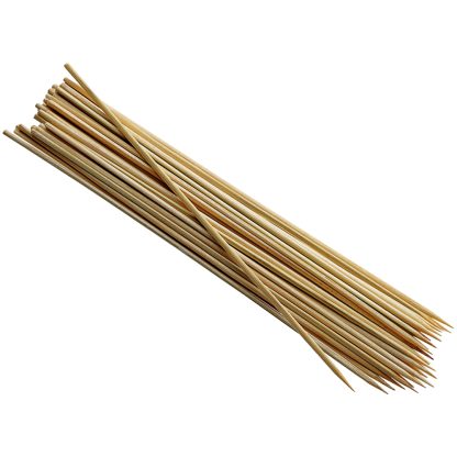 Palitos bambú para pinchos y brochetas de fruta o dulces de repostería, cocina y prepara con IRIS
