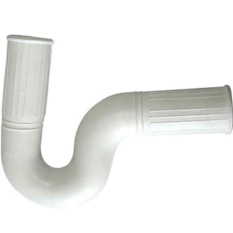 Sifó flexible PVC obert per a fontaneria PLASTISAN
