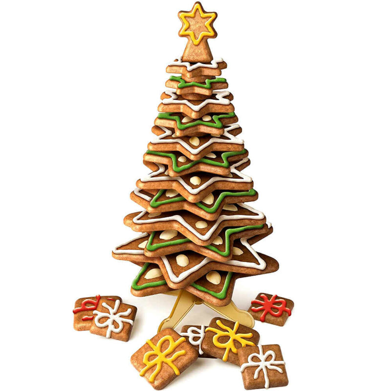 Soporte árbol de navidad comestible de repostería TESCOMA