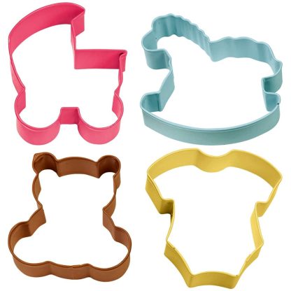 Cortadores de galletas para repostería con temática de bebé WILTON