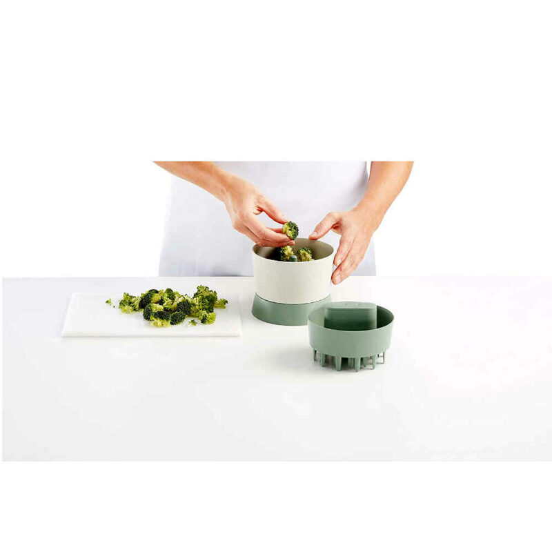 Tallador de vegetals i triturador de bròquil i coliflor per a cuina LEKUE