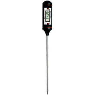 Termómetro digital de cocina con sonda 12 cm para medir temperatura de los alimentos HERTER