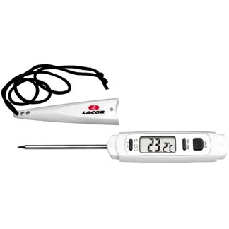 Termómetro de cocina para medir temperatura de carne y líquidos LACOR