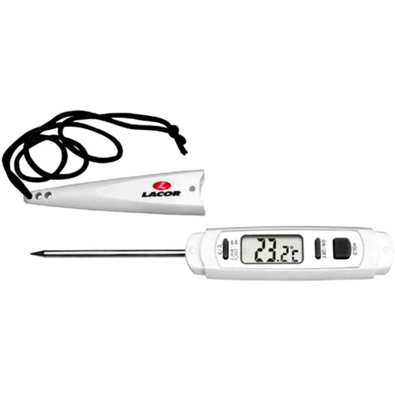 Termómetro de cocina para medir temperatura de carne y líquidos LACOR