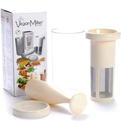 Vegan Milker Classic para preparar leches vegetales veganas y otras recetas para veganos CHUFAMIX