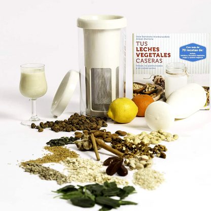 Vegan Milker Classic para preparar leches vegetales veganas y otras recetas para veganos CHUFAMIX